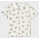 Mayoral polo majica s kratkimi rokavi cream Cene