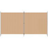 Pregrada sa 2 panela Bež 348 x 180 cm Tkanina | Eponuda.ba