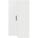  Zidni kutni ormar Lucca Bijela 57 x 57 x 100 cm | shoptok.hr