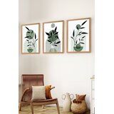 Wallity Set uokvirenih MDF slika Myk3005-1, 3 komada | Eponuda.ba