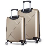 Zoozie Bags Set kofera 6868, 2 dijela, Zlatne boje | Eponuda.ba
