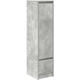 vidaXL Visoka ploča beton siva 29,5x34x119,5 cm izrađeno drvo | shoptok.hr