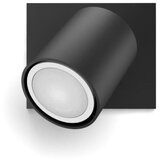 Philips LED prigušiva spot svetiljka Hue RUNNER 1xGU10/4,2W/230V s daljinskim upravljačem, crna | Eponuda.com