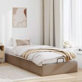 vidaXL Otomanski posteljni okvir brez vzmetnice kapučino 100x200 cm, (21606955) | Shoptok.si