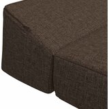 SOFA na razvlačenje Sivosmeđa 200 x 70 x 10 cm Tkanina | Eponuda.ba