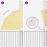 vidaXL Zaslon za zasebnost na balkonu Peščena 140 x 140 cm blago | Shoptok.si