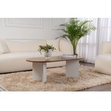 Hanah home sto za dnevnu sobu sable walnut white