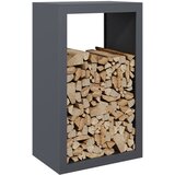  Stalak za drva za ogrjev antracit 60x40x100 cm čelični | shoptok.hr