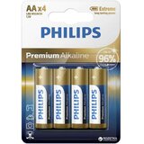 Philips 1x4 Premium Alkaline AA AA Batterie - baterije Cijene