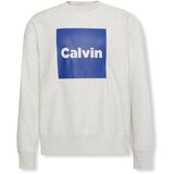 Calvin Klein Jeans Majica temno modra / svetlo siva Cene
