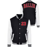 Mister Tee Ballin 23 College Jacket blk/wht | shoptok.hr