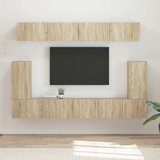 Set TV komoda 5 kom. Sonoma hrast Konstruirano drvo | shoptok.hr