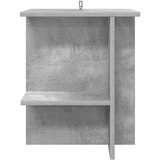  Kava Stol 2 pcs Betonska siva 40 x 30 x 49 cm Konstruirano drvo | shoptok.hr