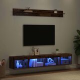  Set zidnog ormarića za TV 5 pcs Staro drvo Konstruirano drvo | shoptok.hr