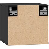  Zidni ormarići 2 kom crni 31,5 x 30 x 30 cm od masivne borovine | shoptok.hr