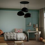 Brilagi Luster na sajli WABI SABI 3xE27/40W/230V prečnik 60 cm crna | Eponuda.com