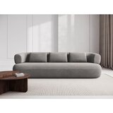 Micadoni Svetlo siva sedežna garnitura iz tkanine bouclé 200 cm Jenny – | Shoptok.si