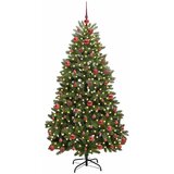  Umjetno božićno drvce Zelena 180 cm PVC i metal | shoptok.hr