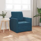  Krevet na razvlačenje Plava 74 x 77 x 81 cm Baršun | shoptok.hr