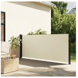 vidaXL Bočna tenda na uvlačenje krem 120 x 500 cm | shoptok.hr