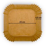  Papir za pečenje za uloške friteze 23 cm Berdsen - 100 kom | shoptok.hr