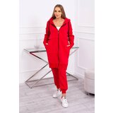 Kesi Insulated set with a long sweatshirt red | shoptok.hr