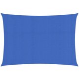 The Living Store Senčno jadro 160 g/m² pravokotno modro 5x7 m HDPE - Jadro Za Senco, (21494667) Cene