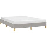  Za krevet svjetlosivi 140 x 190 cm od tkanine | shoptok.hr