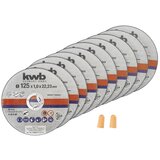 KWB 10-delni set reznih ploča za inox - kwb 125x1,0 Vakum pak ( 49712022 ) | ePonuda.com