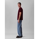 Calvin Klein Jeans Majica karminsko rdeča | Shoptok.si