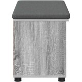  Haldna klop z blazino Enobarvno Siva Sonoma 80 x 38 x 46 cm, (5000160705) | Shoptok.si