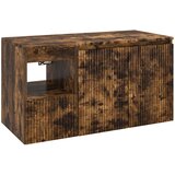  Set namještaja za kupaonicu 2 kom. Dimljeni hrast Smeđa 62,5 x 44,5 x 50 cm | Shoptok.si