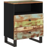  Nočna omarica 50x33x62 cm trden predelan les in inženirski les, (20733436) | Shoptok.si