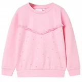vidaXL Otroški pulover roza 116