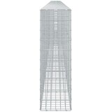  Gabion s žicom debljine 5 mm i mrežom 5x10 cm 1200x30x100 cm Slike