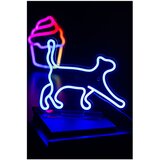 Leitmotiv Plava LED neonska lampa 5 W Walking Cat – | shoptok.hr