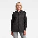G-star Shirt - Boyfriend Shirt Black | Shoptok.si