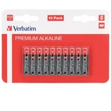  Baterija VERBATIM,1,5V AAA 10 1,ALKANA 049874,LR-03 | Eponuda.ba