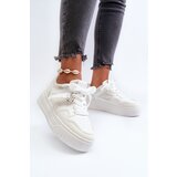 Boto Women's Platform Sneakers Made of White Synthetic Leather Moun | Eponuda.ba