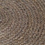  Ručno rađeni tepih od jute okrugli 180 cm sivi | shoptok.hr