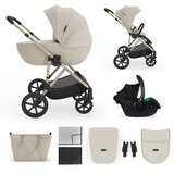 Kinderkraft kolica 3u1 prime 3 beige Cene