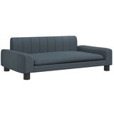 The Living Store Otroški kavč temno siv 90x53x30 cm blago - Otroški Kavč, (21419651) | Shoptok.si