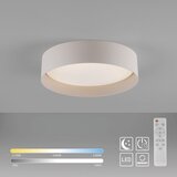SCHÖNER WOHNEN 14593-39 - LED prigušiva stropna svetiljka TAVOLI LED/10W/230V siva + daljinski upravljač | Eponuda.com