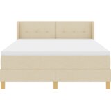  Krevetna podloga s madracem krem 140x190 cm Tkanina | shoptok.hr