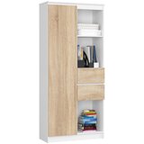 AKORD POLICA R15 R80 1D 2SZ CLP BELE / SONOMA, (21714192) | Shoptok.si