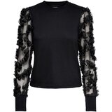 Jacqueline_de_yong Puloverji JDYFAIRVIEW L/S SWEAT JRS NOOS 15220558 Črna cene