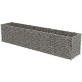  Gabionska sadilica od pocinčanog čelika 450 x 90 x 100 cm | shoptok.hr
