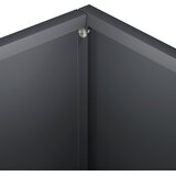  Vrtna saksija 2 kom. Antracit 40 x 30 x 30 cm Čelična vrata | shoptok.hr