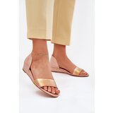 Maciejka Leather Sandals Cene