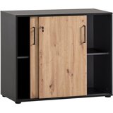 Livetastic Arhivska Omara Aino, Črna, Barva Hrasta | Shoptok.si